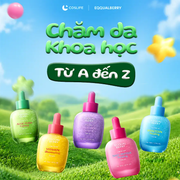 ThÔng BÁo Eqqualberry Serum Minis Discovery Kit ChÍnh ThỨc CÓ MẶt TẠi ViỆt Nam 01