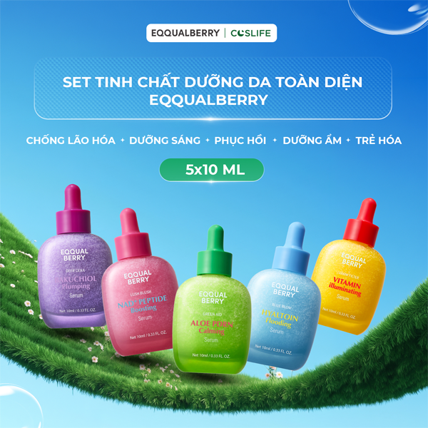ThÔng BÁo Eqqualberry Serum Minis Discovery Kit ChÍnh ThỨc CÓ MẶt TẠi ViỆt Nam 02