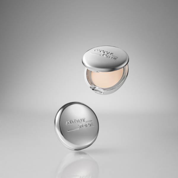 About Tone Blur Powder Pact Silver 01 Fair 01