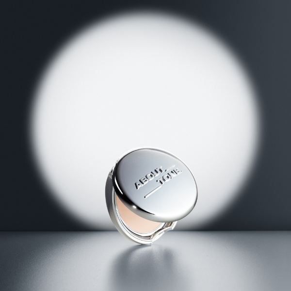 About Tone Blur Powder Pact Silver 01 Fair 03