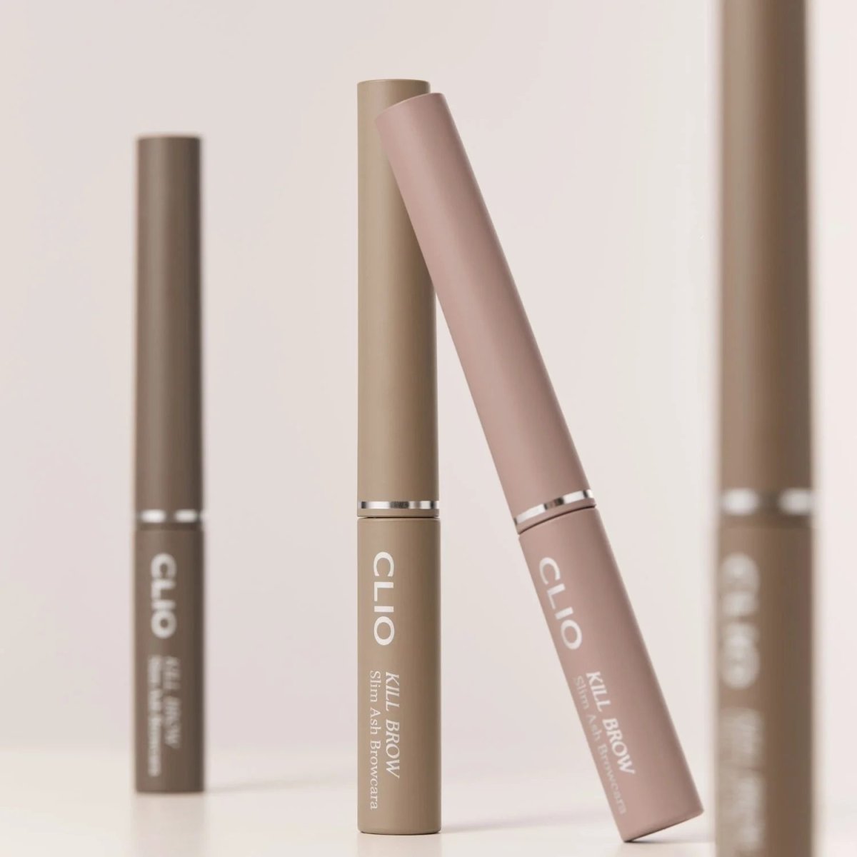Mascara Long May Clio Kill Brow Slim Ash Browcara 3g 1